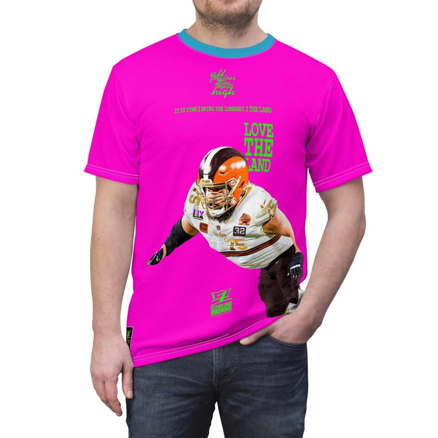 UNO LOVETELAND SBLIX Unisex Cut & Sew Tee (AOP)
