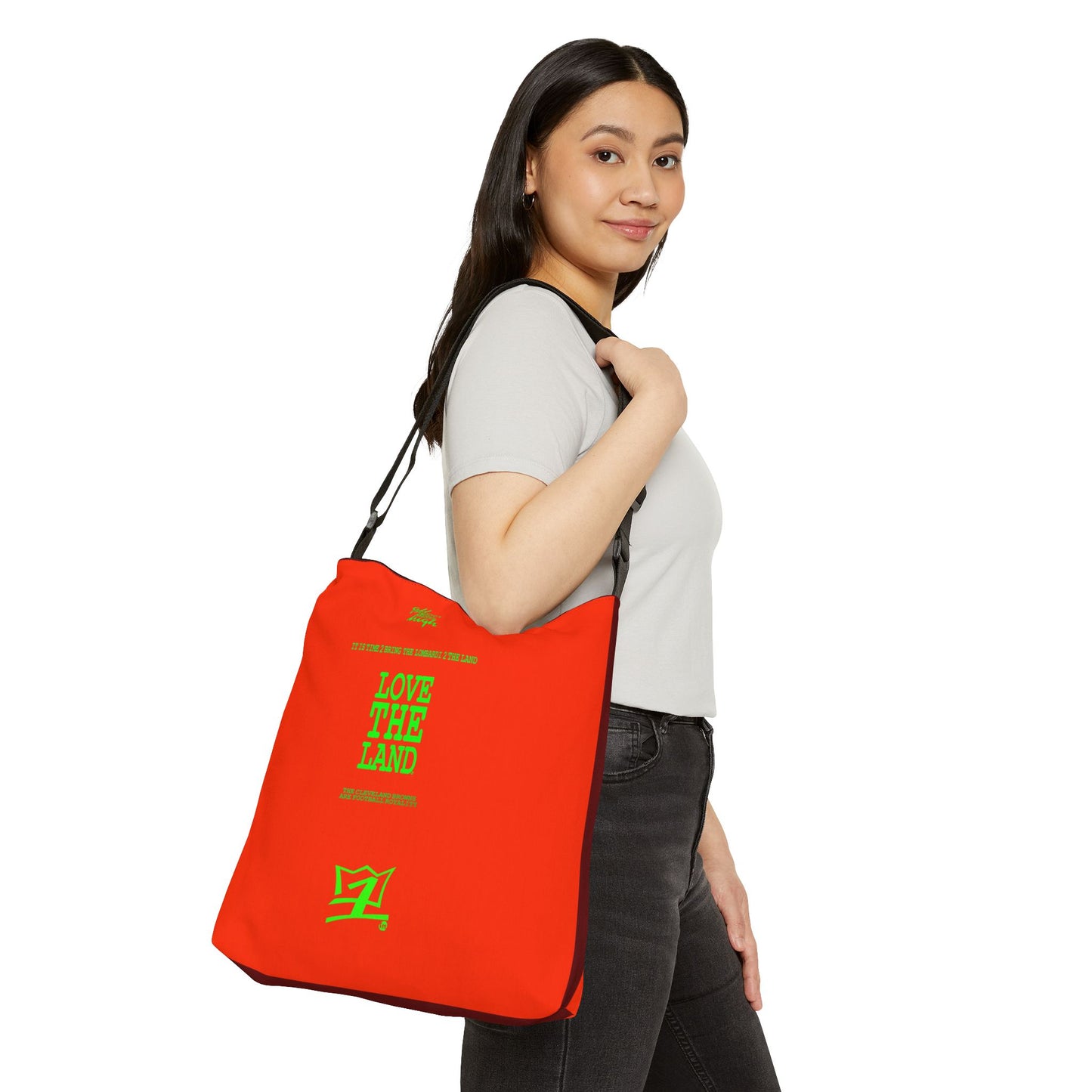 UNO LOVETELAND LOVEDABROWNS Adjustable Tote Bag (AOP)