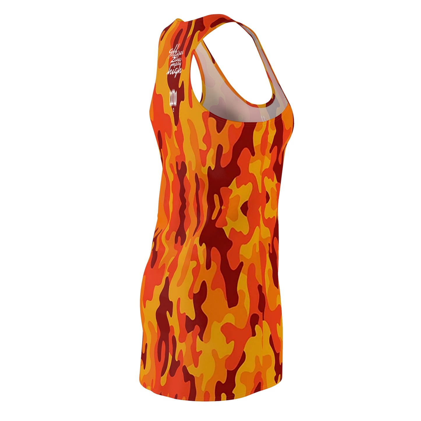 UNO ALL PRAISES Women's Cut & Sew Racerback Dress Camo Collection
