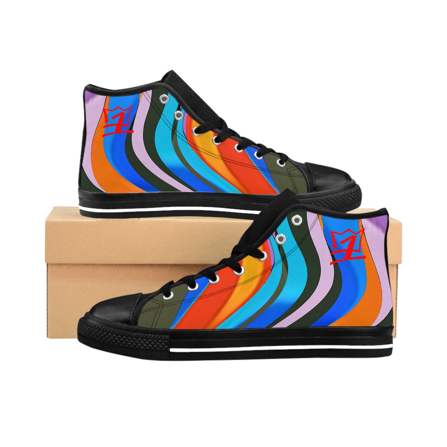 UNO ABSTRACTS Men's Classic Sneakers