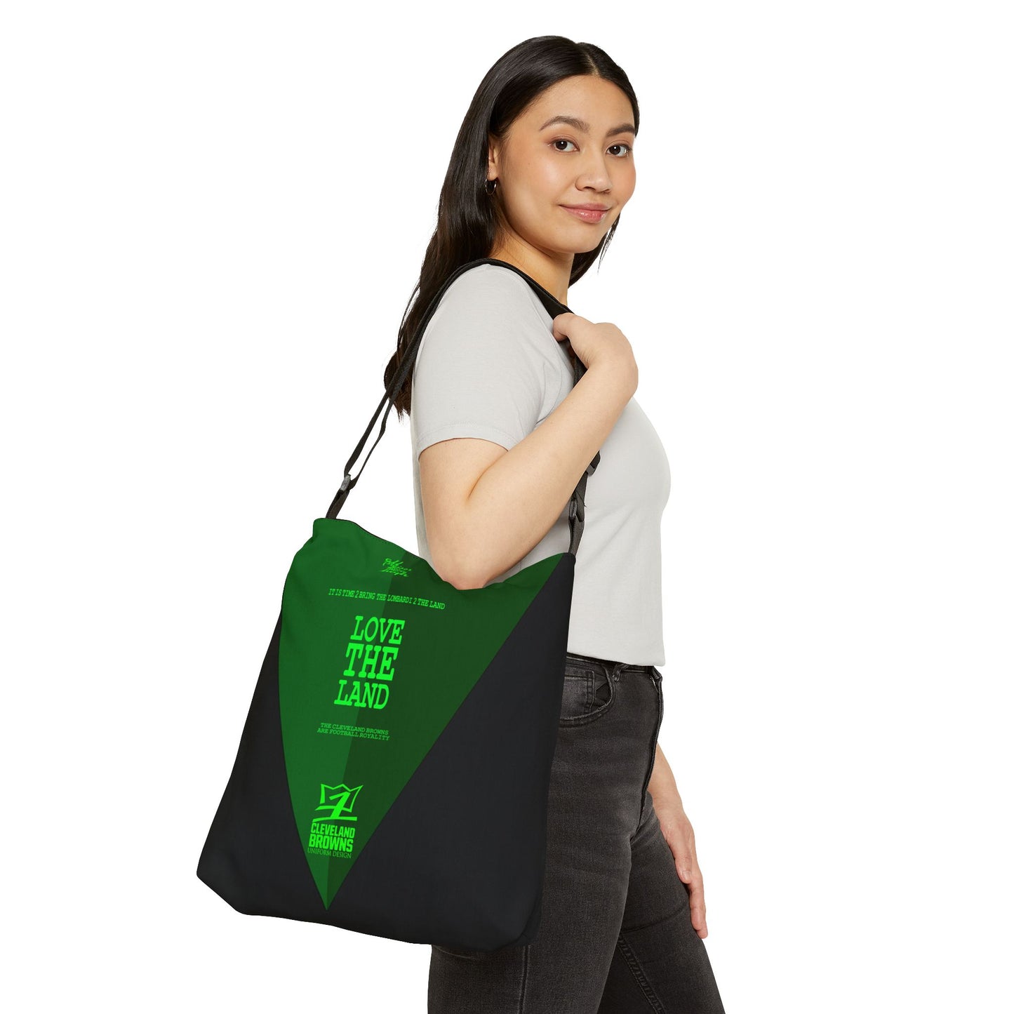 UNO LOVETELAND LOVETEBROWNS Adjustable Tote Bag (AOP)