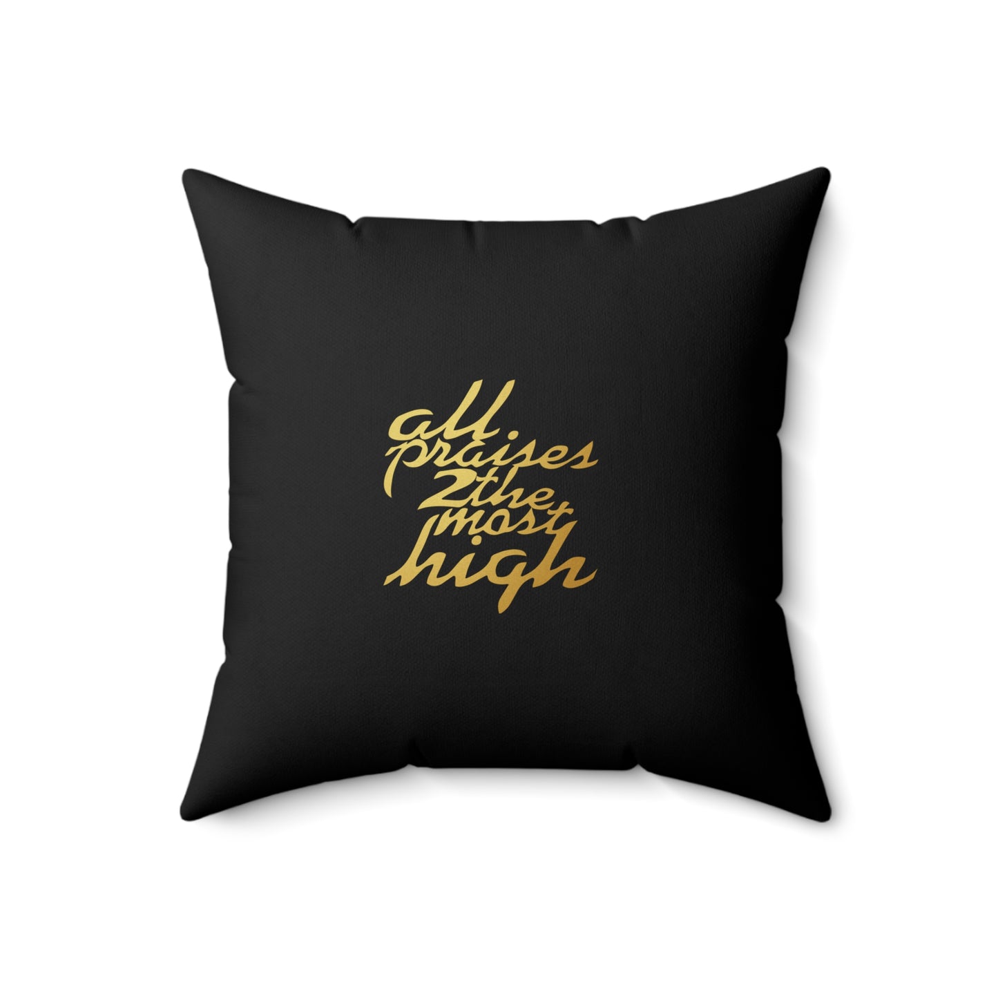 UNOBTCPANTHA Faux Suede Square Pillow