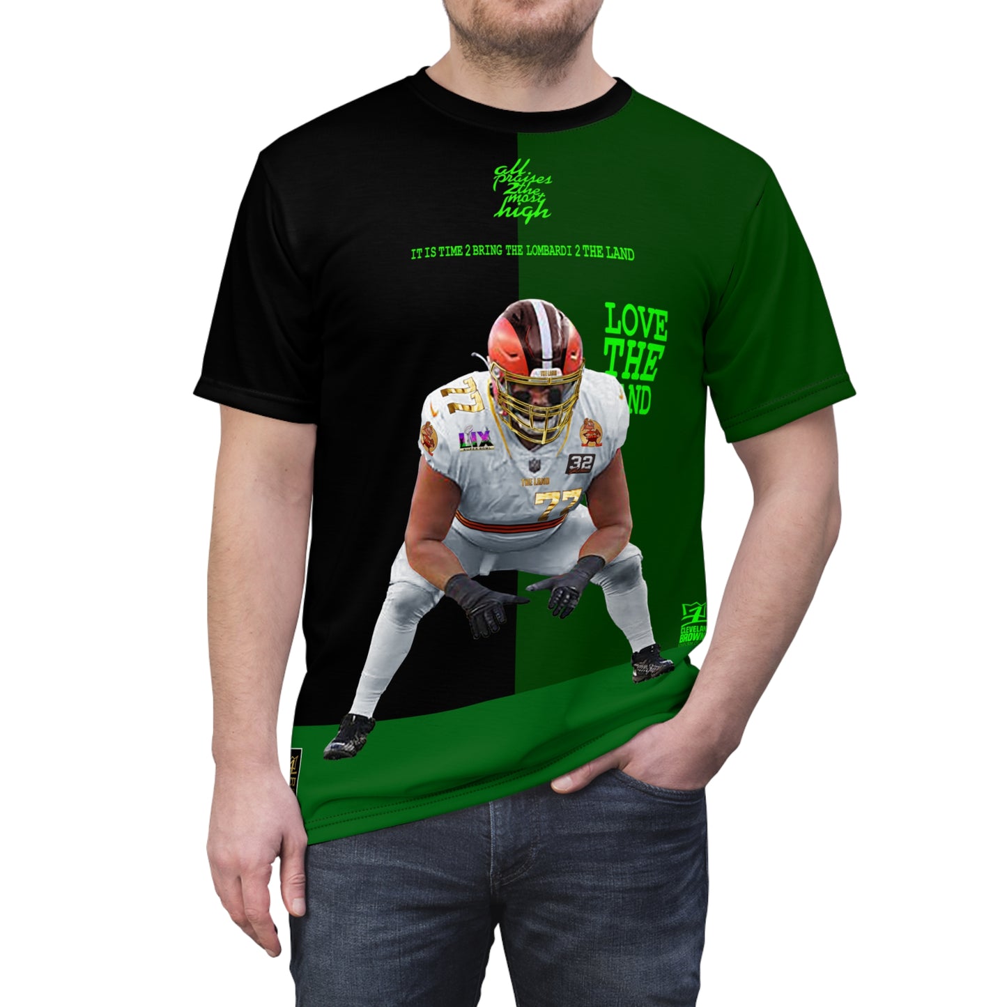 UNO LOVETHELAND SBLIX Unisex Cut & Sew Tee (AOP)