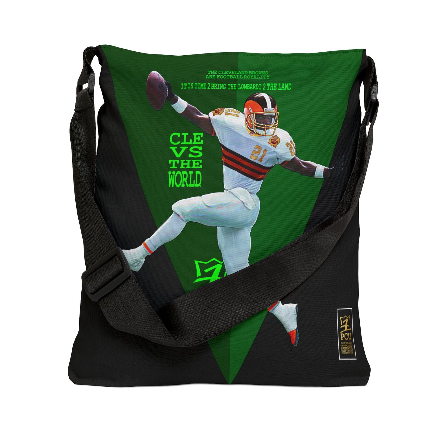 UNO LOVETELAND LOVETEBROWNS Adjustable Tote Bag (AOP)