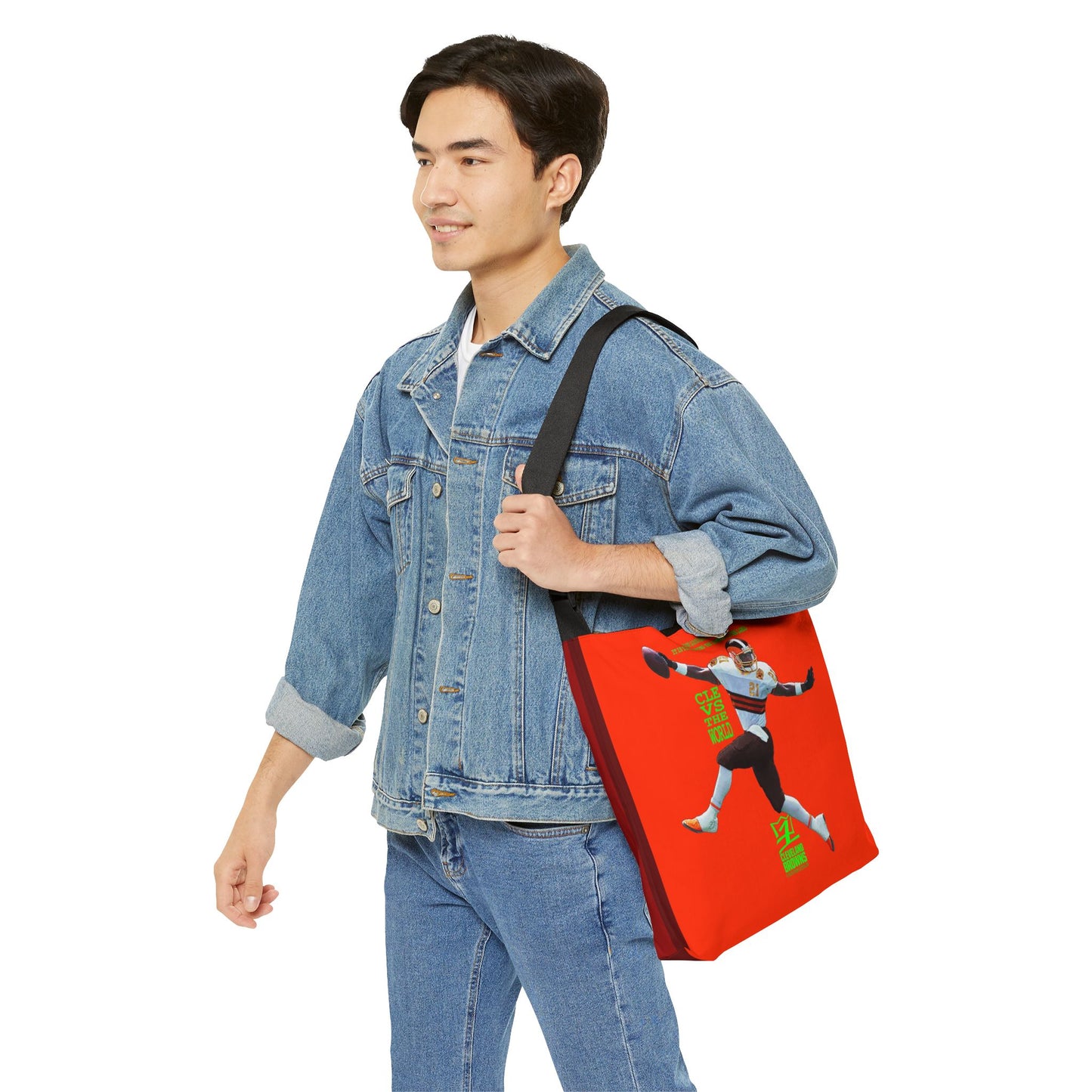 UNO LOVETHELAND BROWNSTOWN Adjustable Tote Bag (AOP)