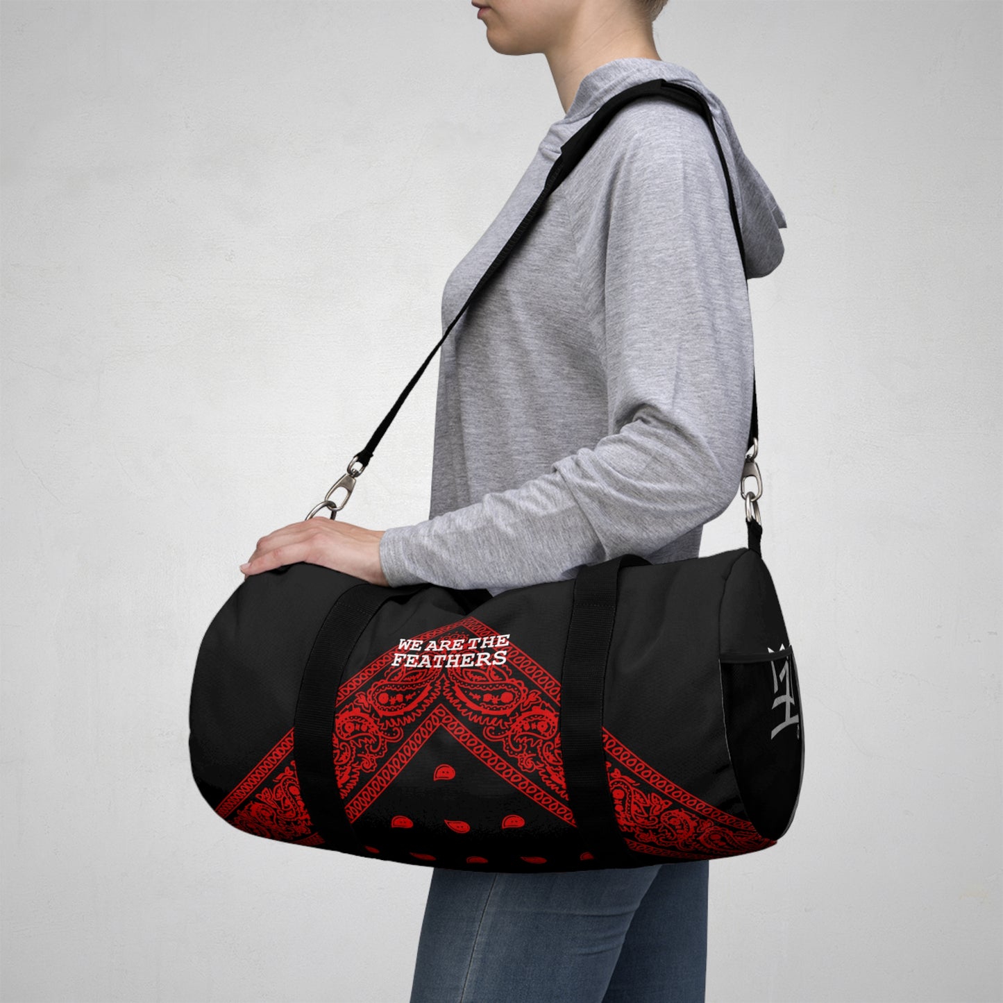 UNO ORGANIC WE ARE THE FEATHERS FREE DR. MALACHI Z. YORK Duffel Bag