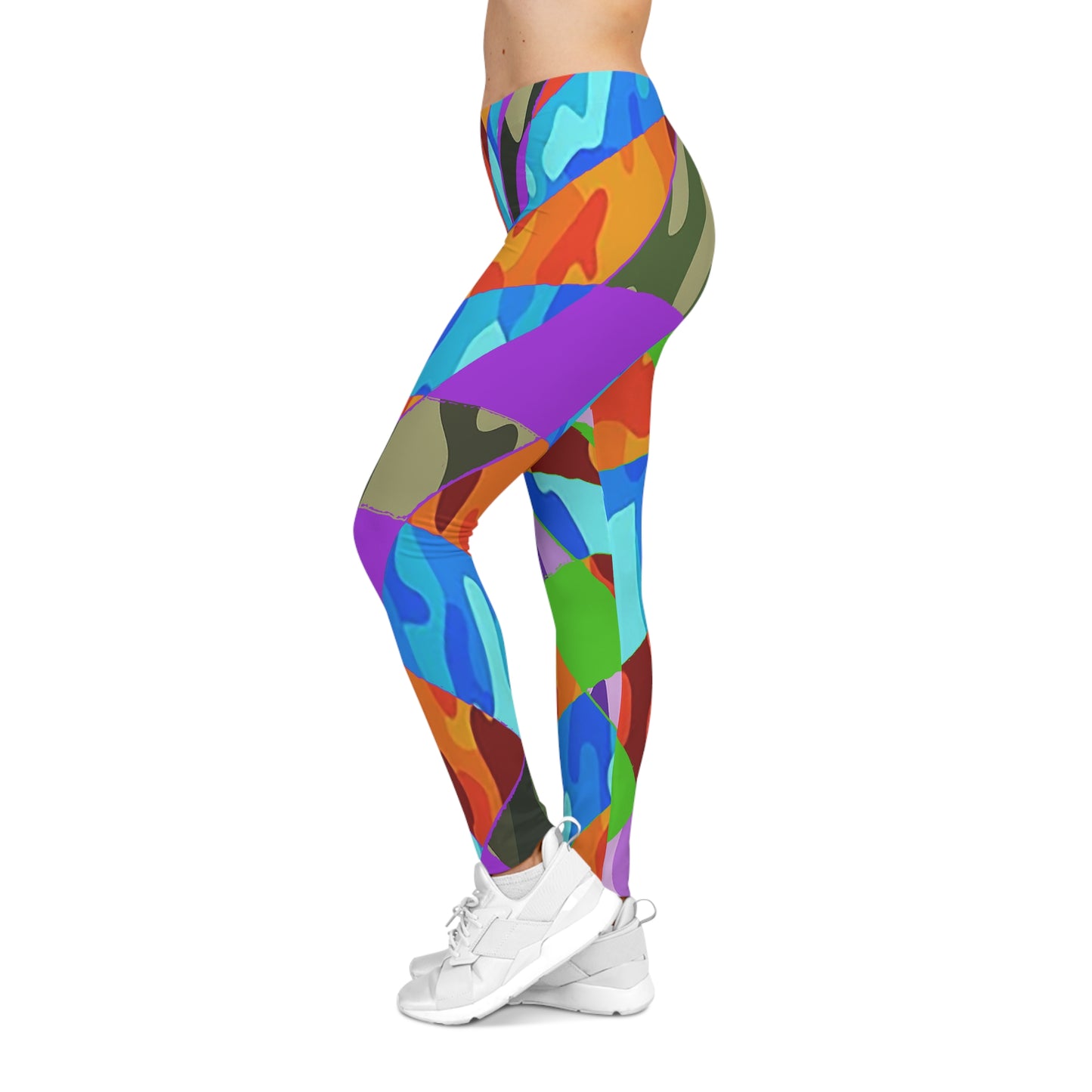 UNO ABSTRACTS Women's Casual Leggings (AOP)