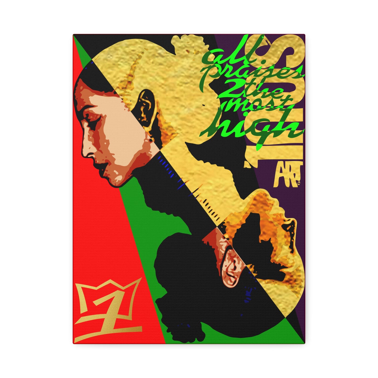 UNO SOULART SADE 12x16, 18x24, & 24x30" Stretched Canvas