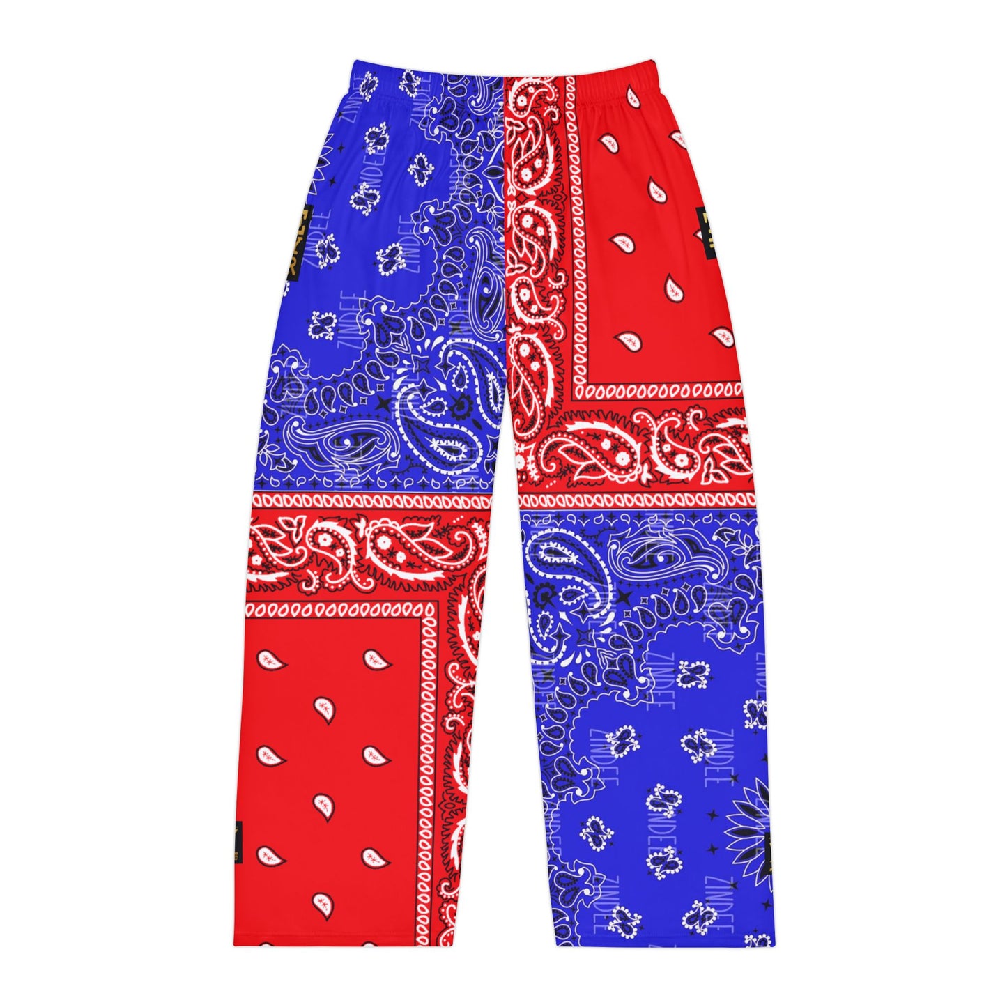 UNO ORGANIC TRIBE=GANG FREE LARRY HOOVER Men's Pajama Pants (AOP)