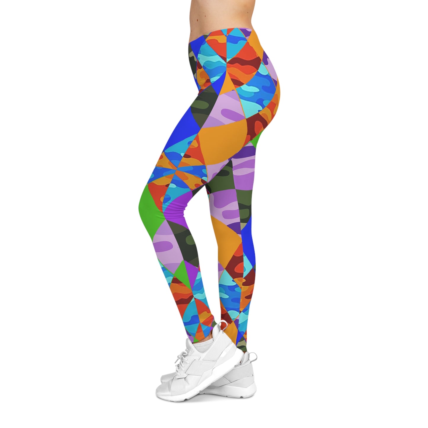 UNO ABSTRACTS Women's Casual Leggings (AOP)