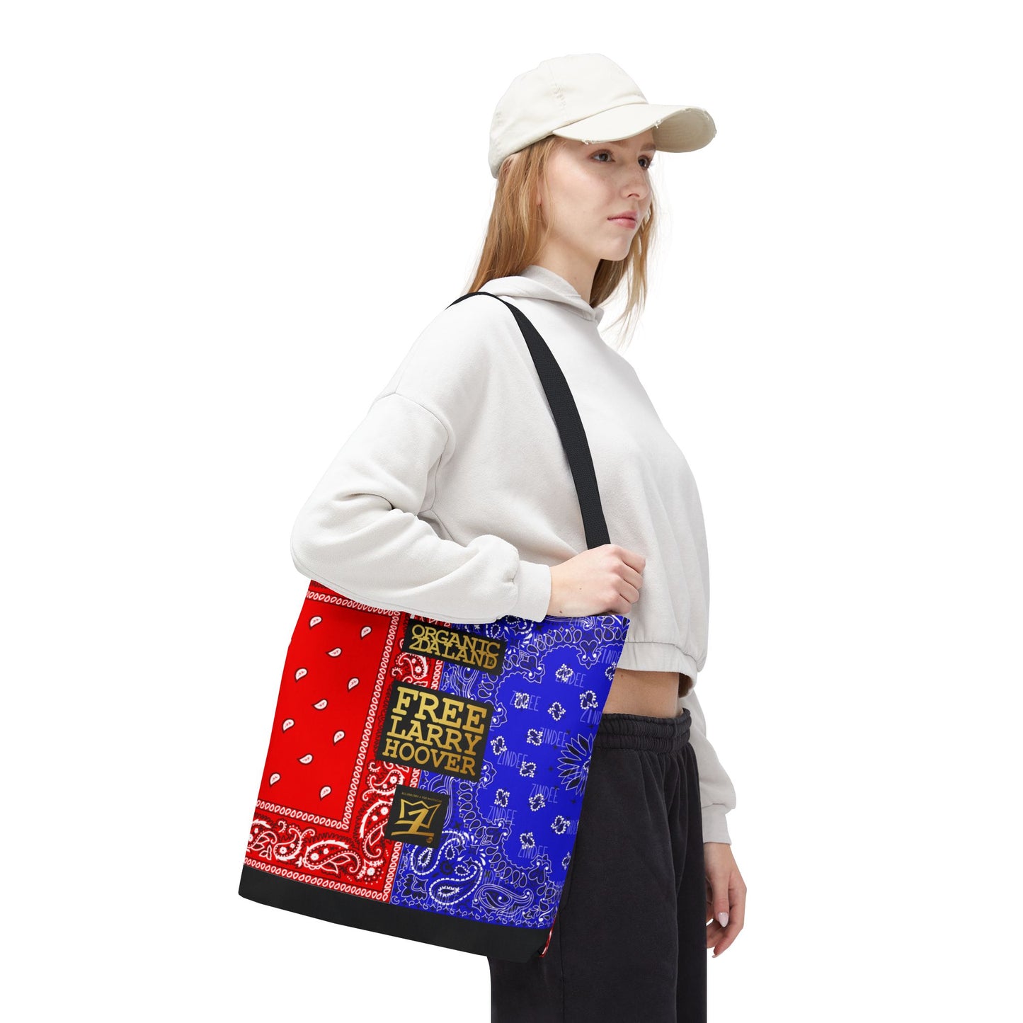 UNO ORGANIC TRIBE=GANG FREE LARRY HOOVER Tote Bag (AOP)