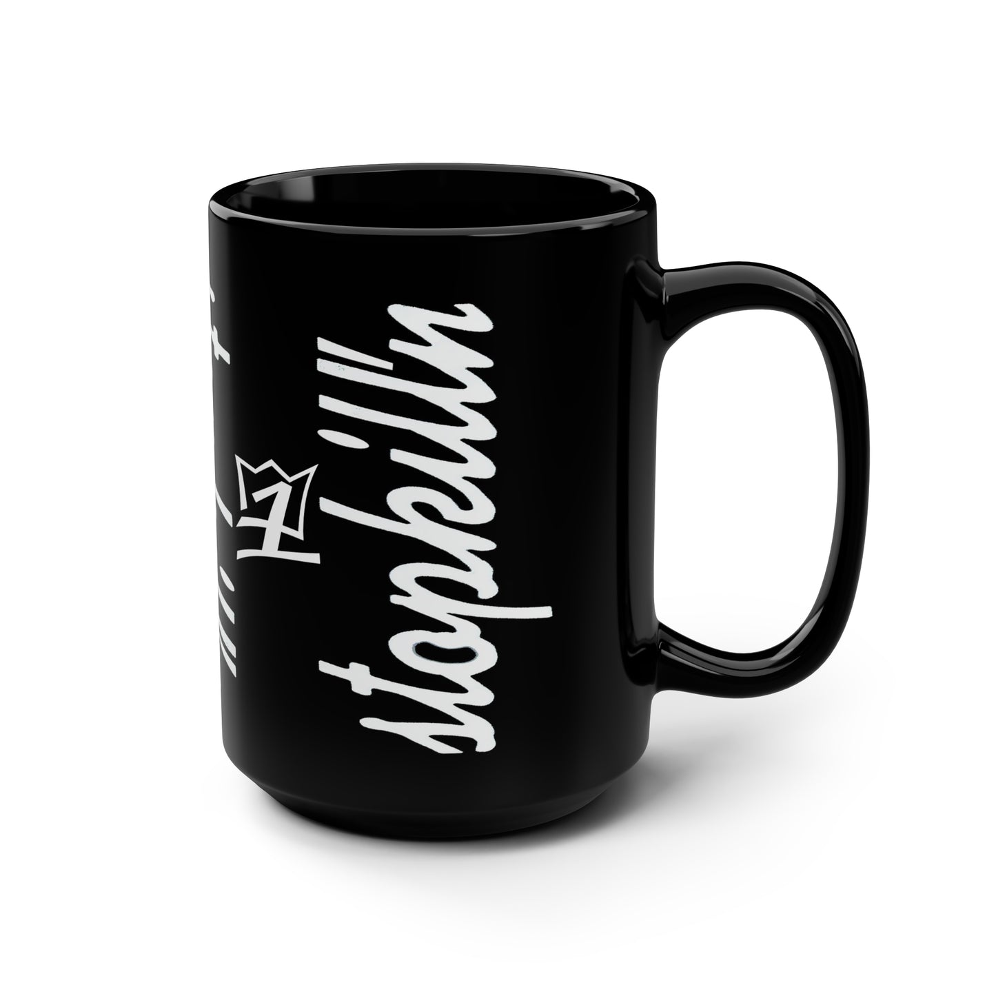 UNO STOPKILL'N Black Mug, 15oz