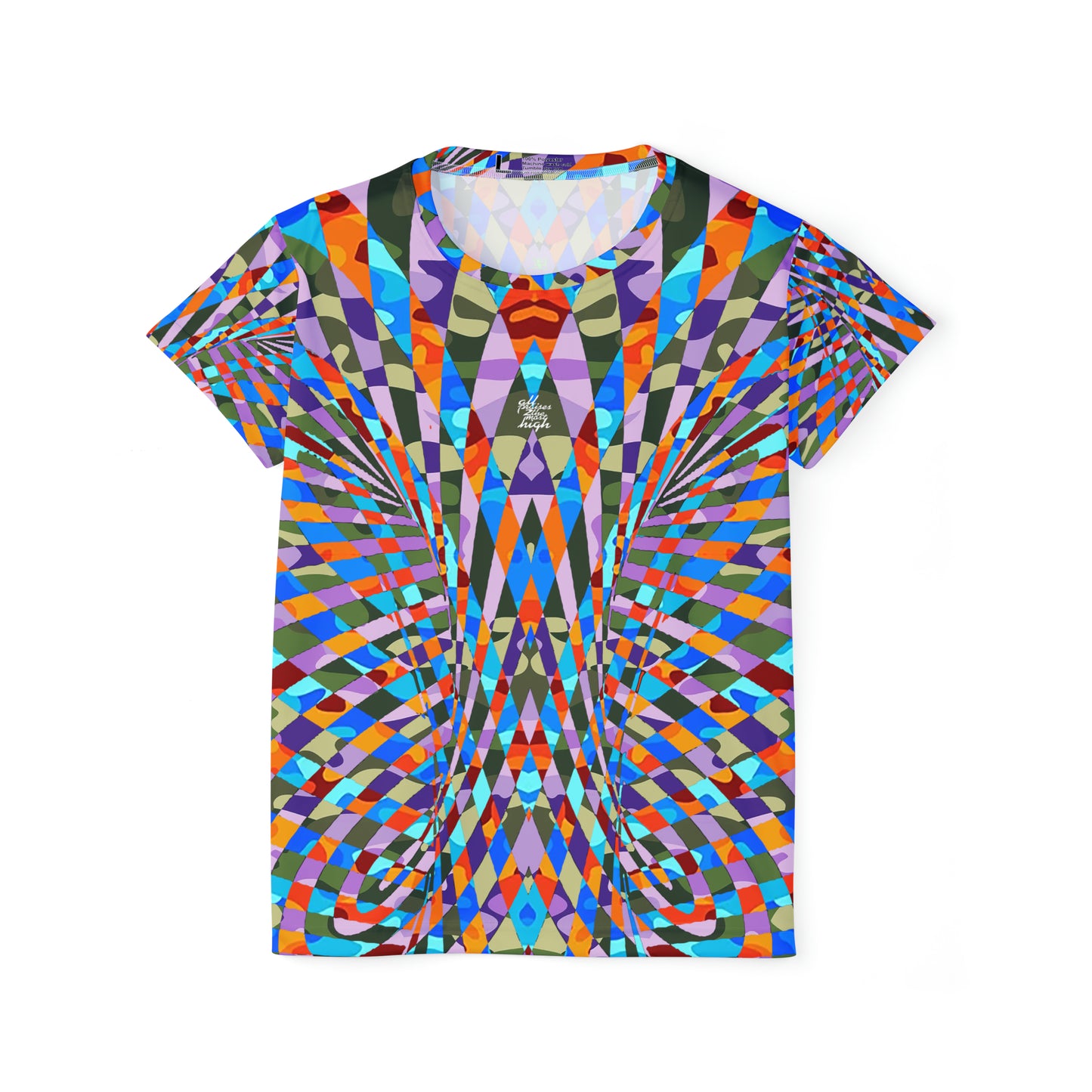 UNO ABSTRACTS Women's Sports Jersey (AOP)