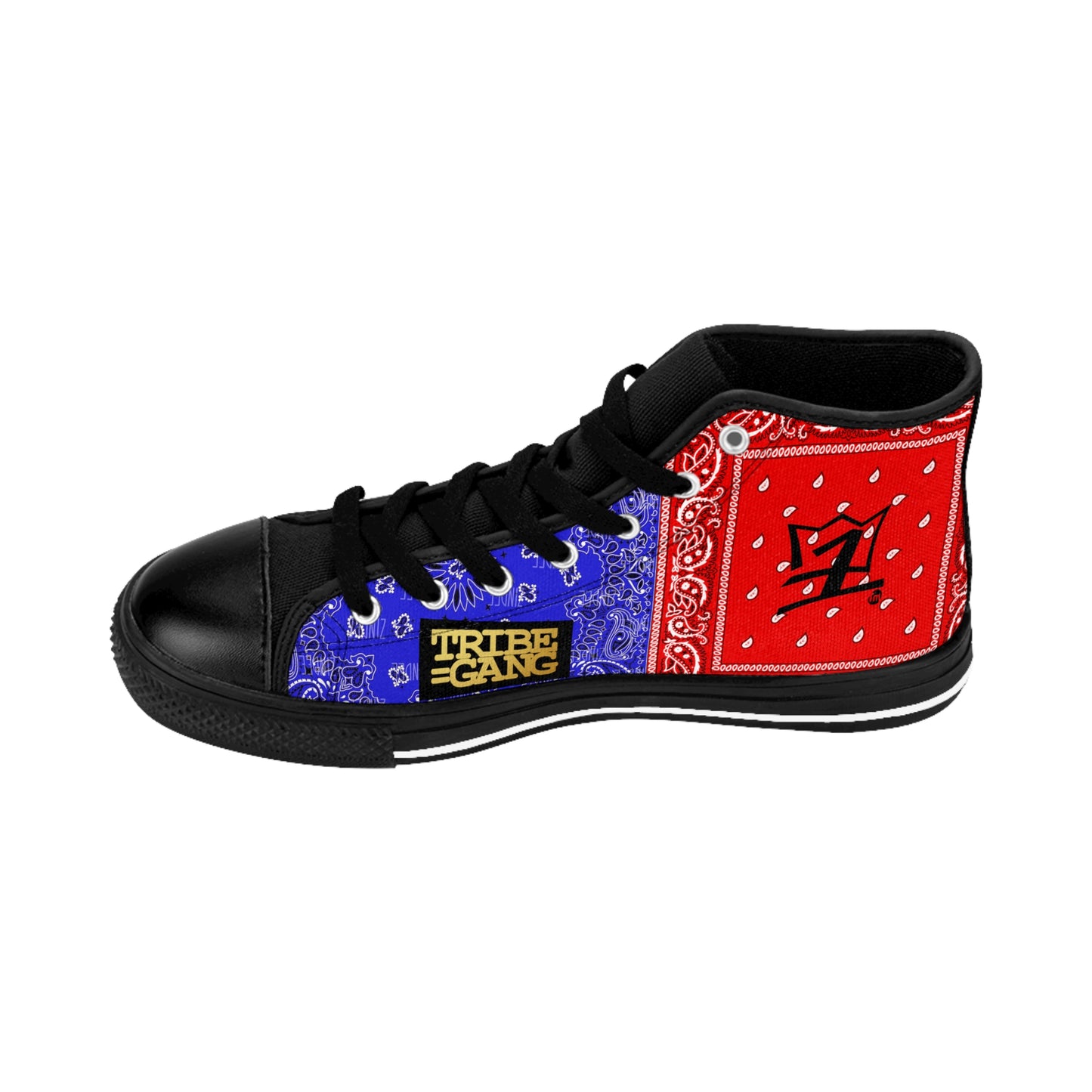 UNO ORGAANIC TRIBE=GANG FREE LARRY HOOVERMen's Classic Sneakers