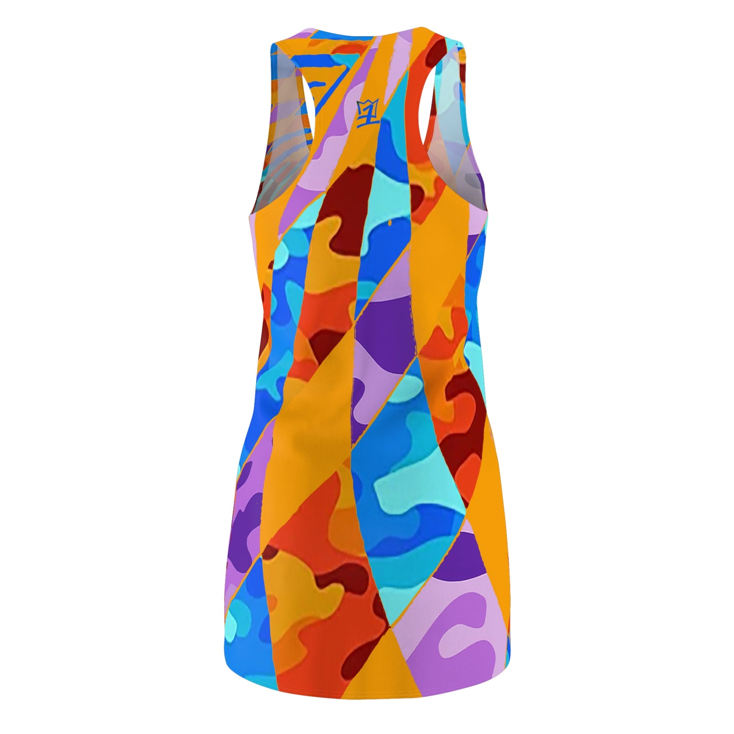 UNO ABSTRACTS Women's Cut & Sew Racerback Dress (AOP)