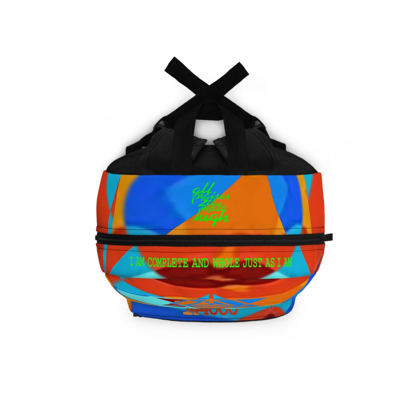 UNO ABSTRACT I AM THAT I AM MERKABA Backpack