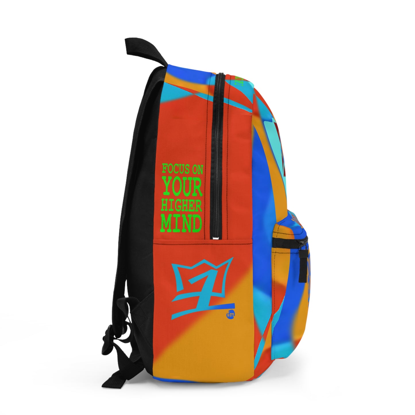 UNO ABSTRACT I AM THAT I AM MERKABA Backpack