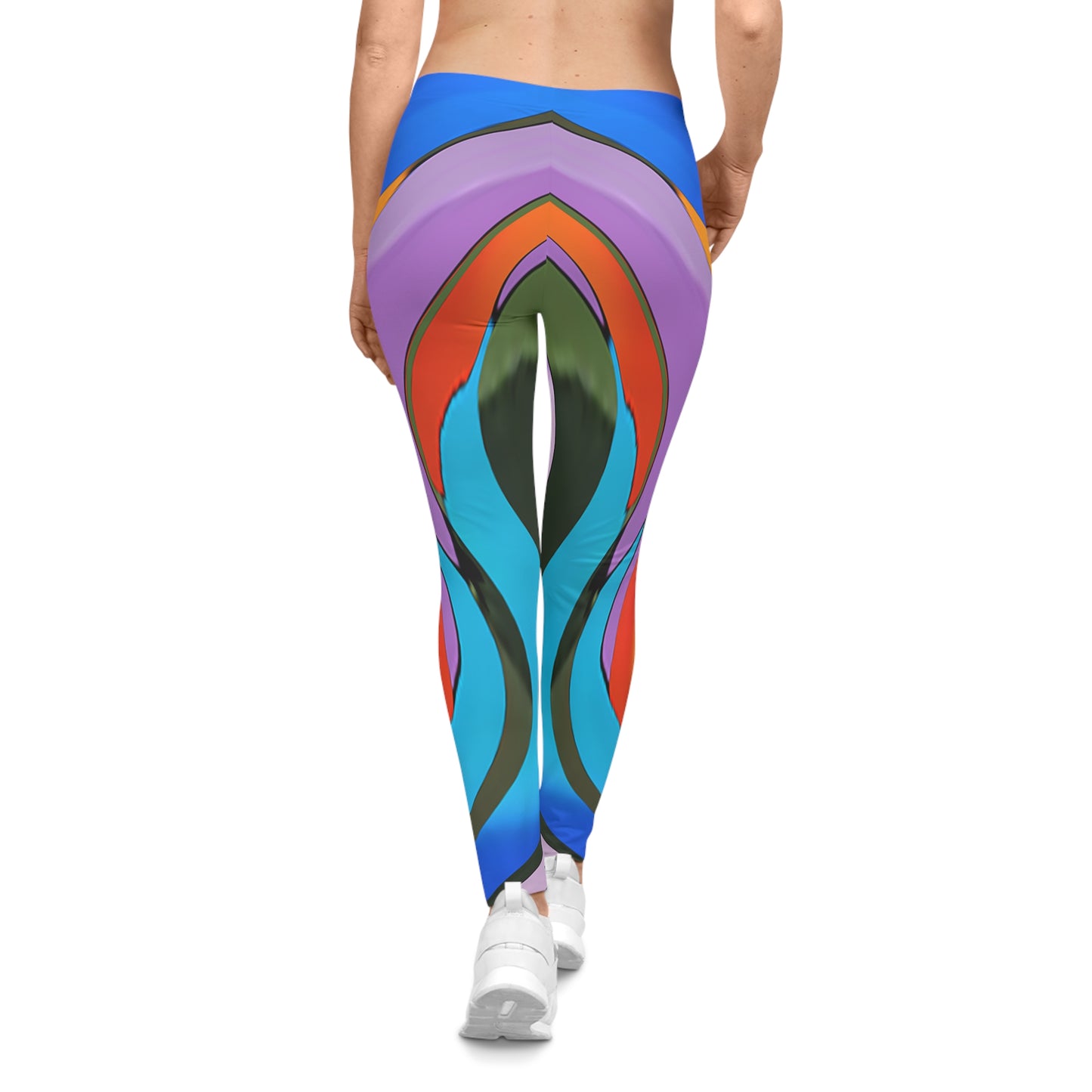 UNO ABSTRACTS Women's Casual Leggings (AOP)