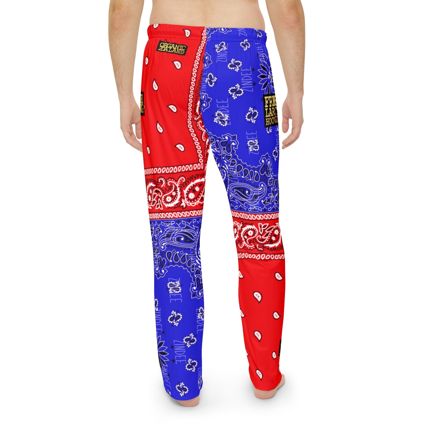 UNO ORGANIC TRIBE=GANG FREE LARRY HOOVER Men's Pajama Pants (AOP)