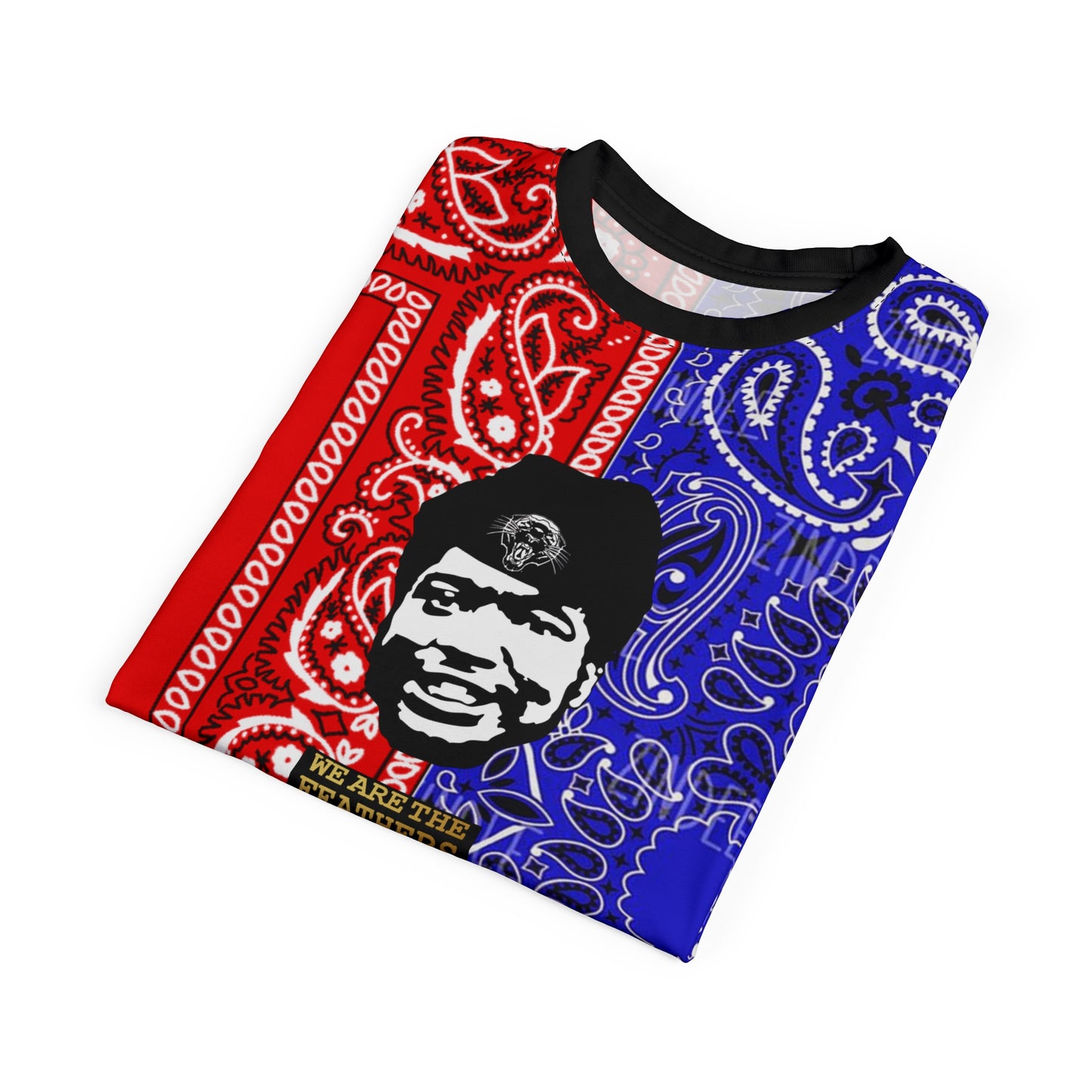 UNO ORGANIC WE ARE THE FEATHERS FREDIS4EVA Unisex Cut & Sew Tee (AOP)