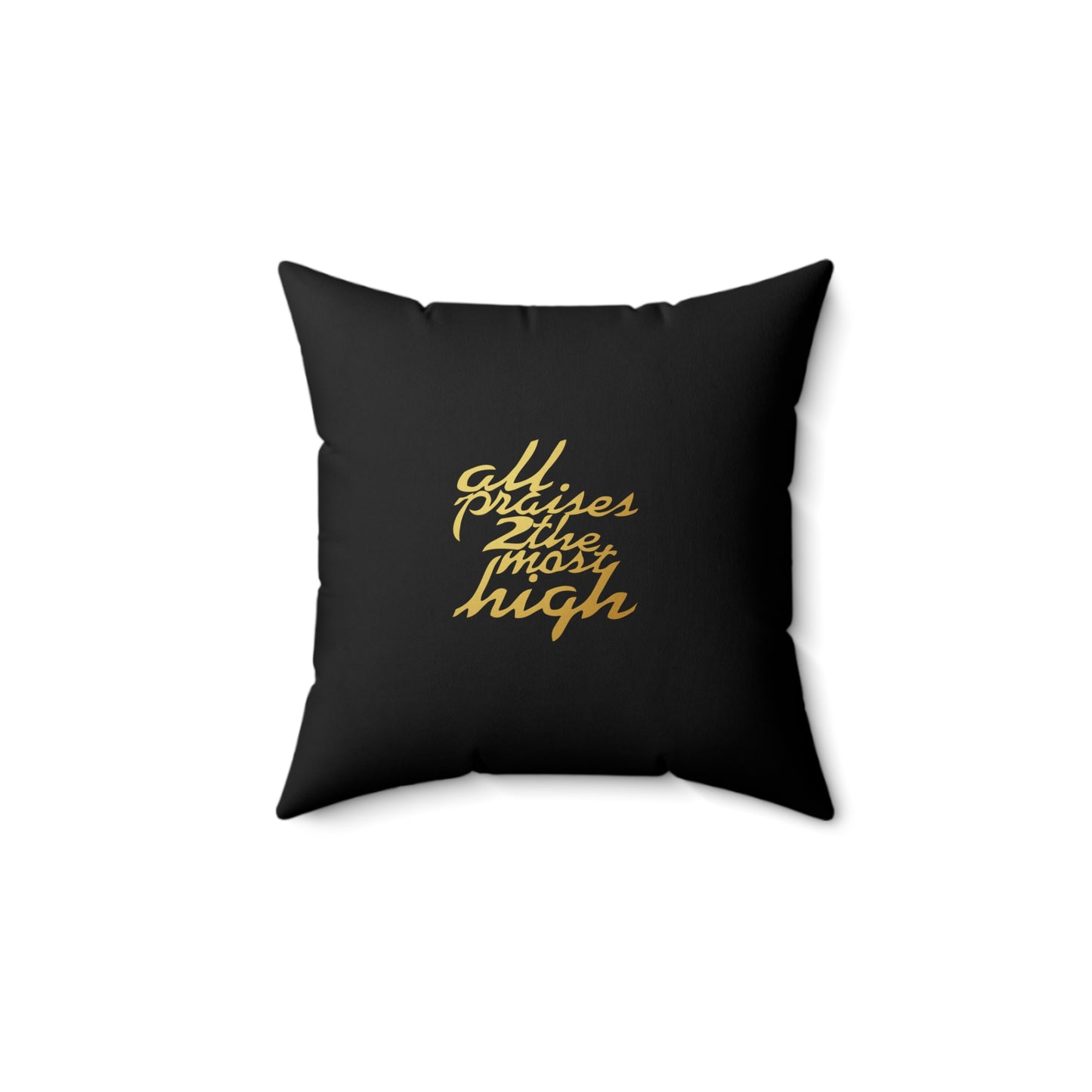 UNOBTCPANTHA Faux Suede Square Pillow