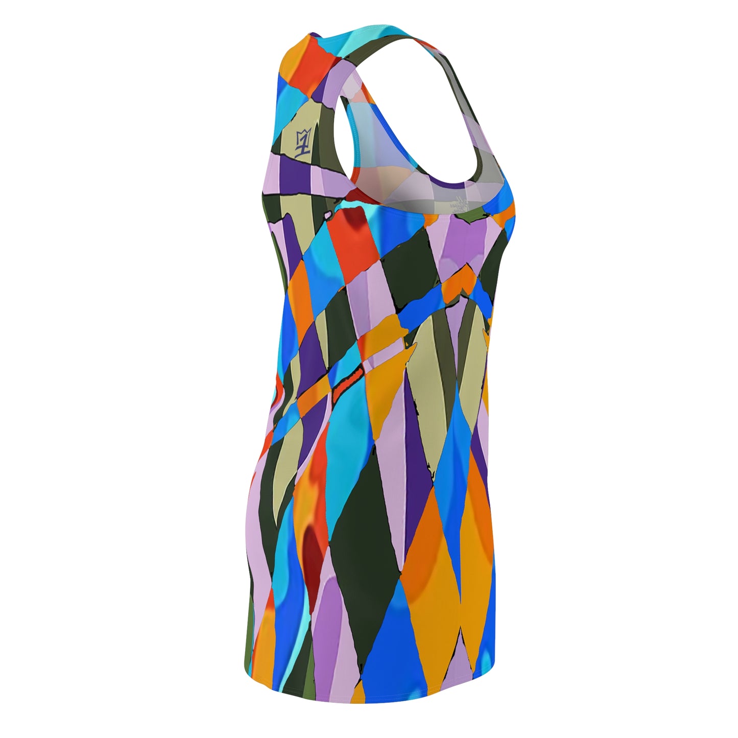 UNO ABSTRACTS Women's Cut & Sew Racerback Dress (AOP)