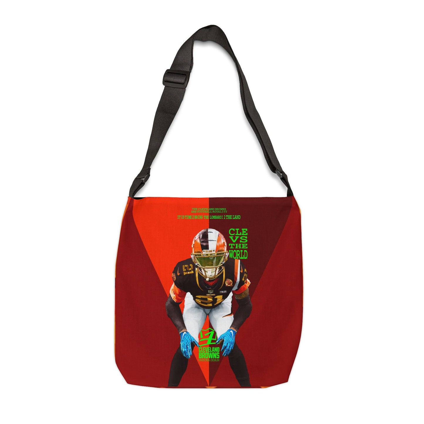 UNO LOVETHELAND LOVEDABROWNS Adjustable Tote Bag (AOP)