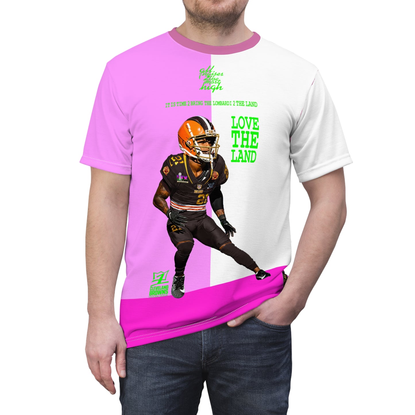 UNO LOVETHELAND SBLIX Unisex Cut & Sew Tee (AOP)