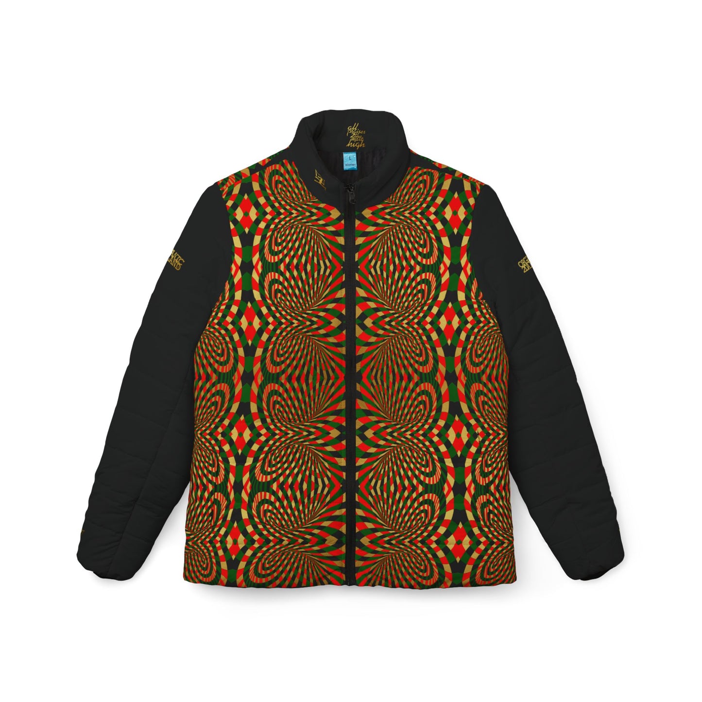 UNO ORGANIC Women’s Puffer Jacket (AOP)