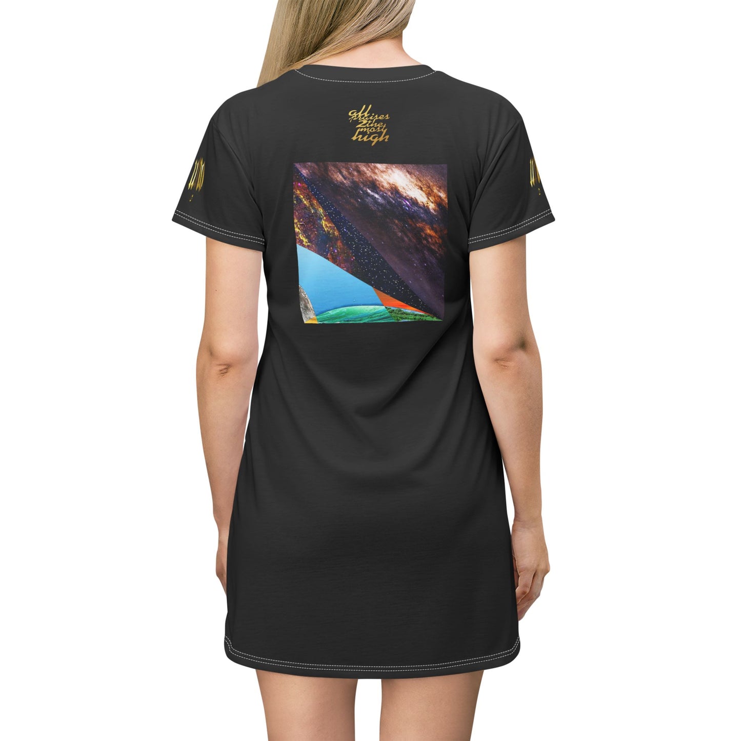 UNO ALLPRAISES IV All Over Print T-Shirt Dress