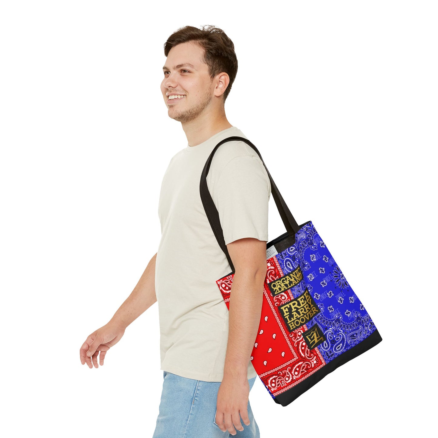 UNO ORGANIC TRIBE=GANG FREE LARRY HOOVER Tote Bag (AOP)