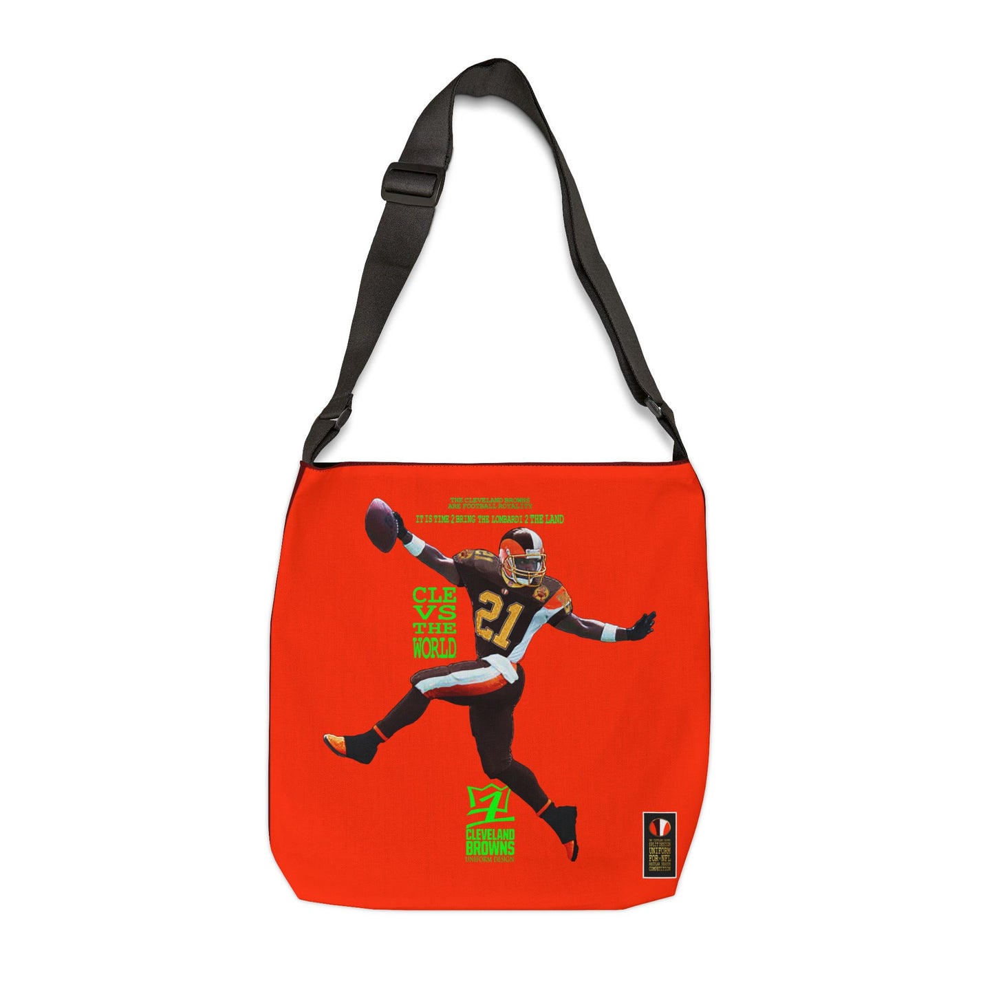 UNO LOVETELAND LOVEDABROWNS Adjustable Tote Bag (AOP)
