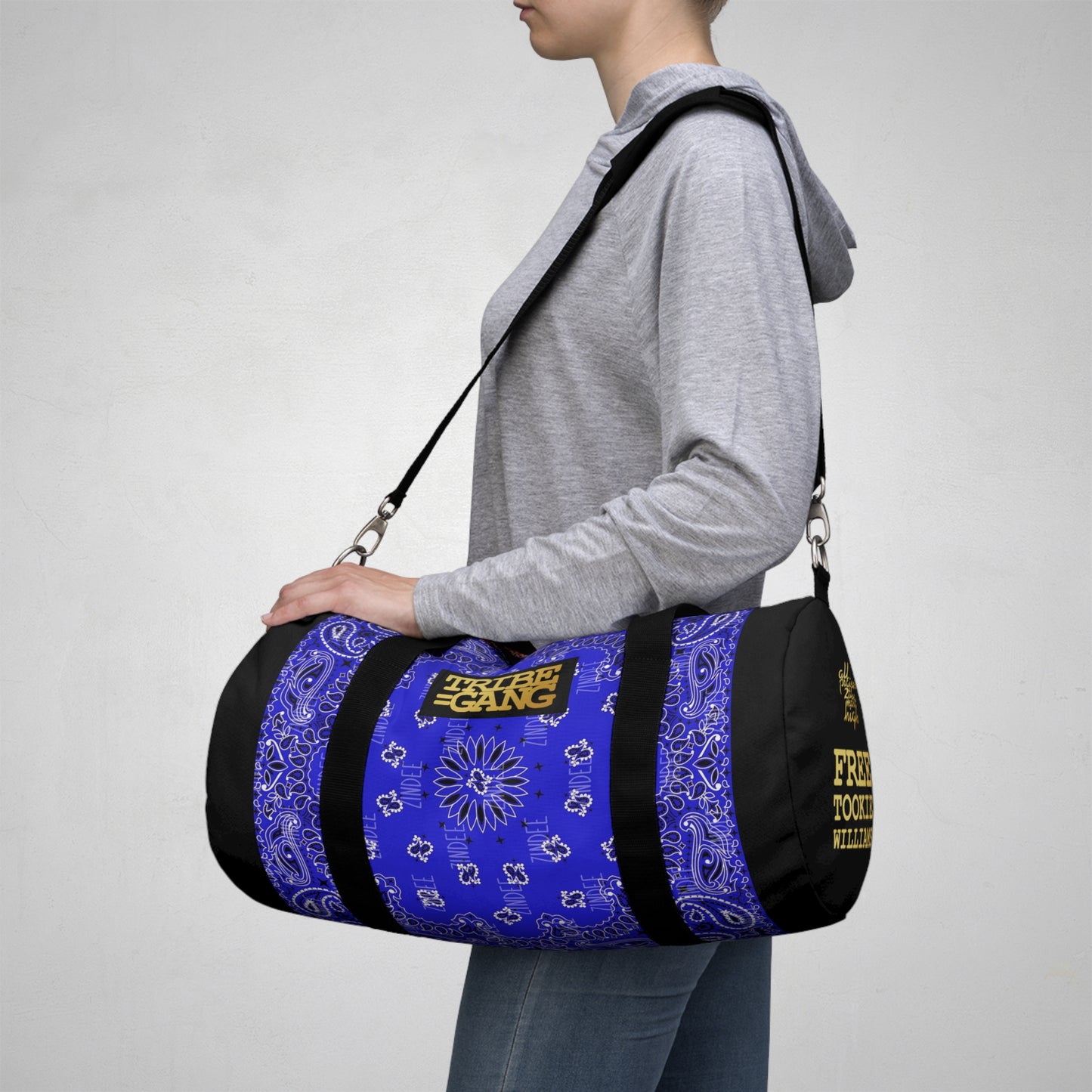 UNO ORGANIC TRIBE=GANG FREE TOOKIE WILLIAMS Duffel Bag