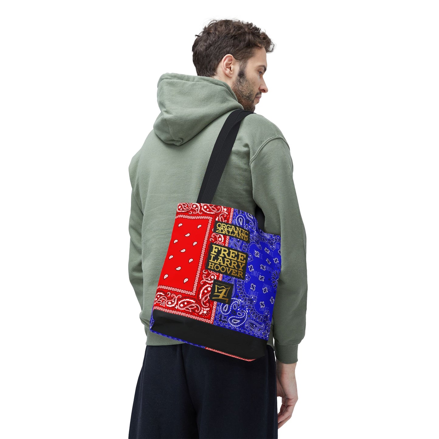UNO ORGANIC TRIBE=GANG FREE LARRY HOOVER Tote Bag (AOP)