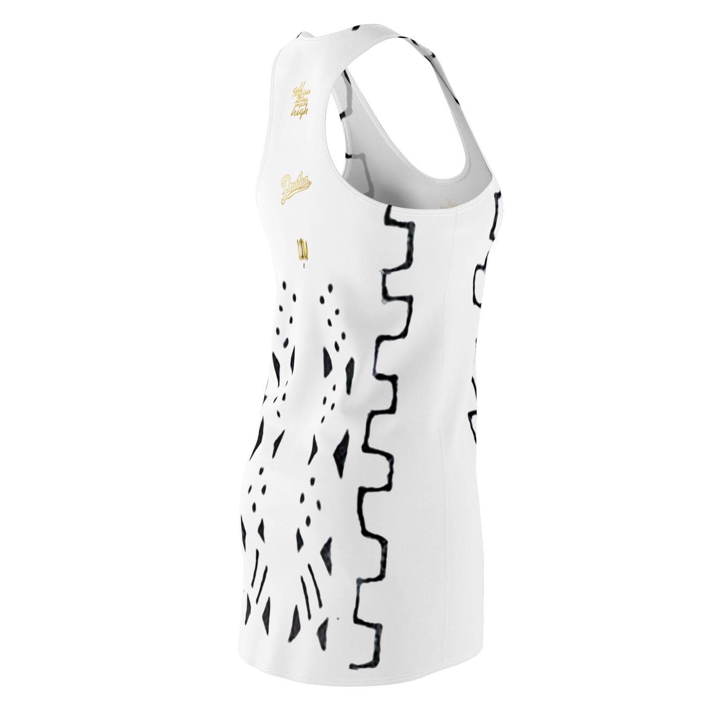 UNO PANTHA Women's Cut & Sew Racerback Dress