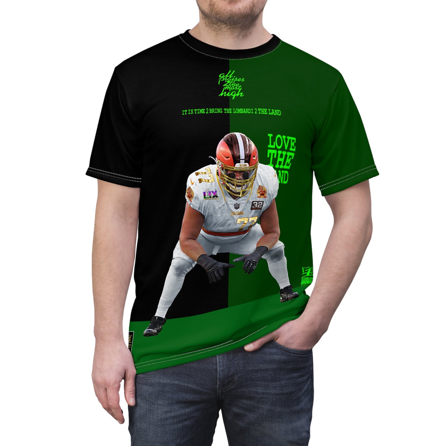 UNO LOVETHELAND SBLIX Unisex Cut & Sew Tee (AOP)