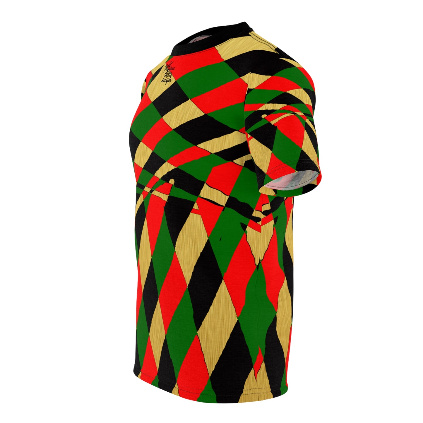 UNO ABSTRACTS Unisex Cut & Sew Tee (AOP)