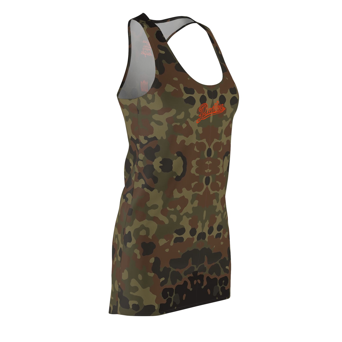 UNO PANTHA Women's Cut & Sew Racerback Dress Camo Collection