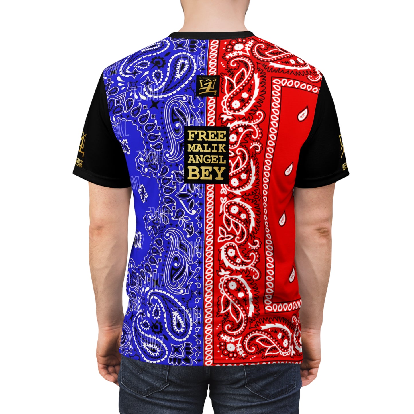 UNO ORGANIC WE ARE THE FEATHERS FREDIS4EVA Unisex Cut & Sew Tee (AOP)