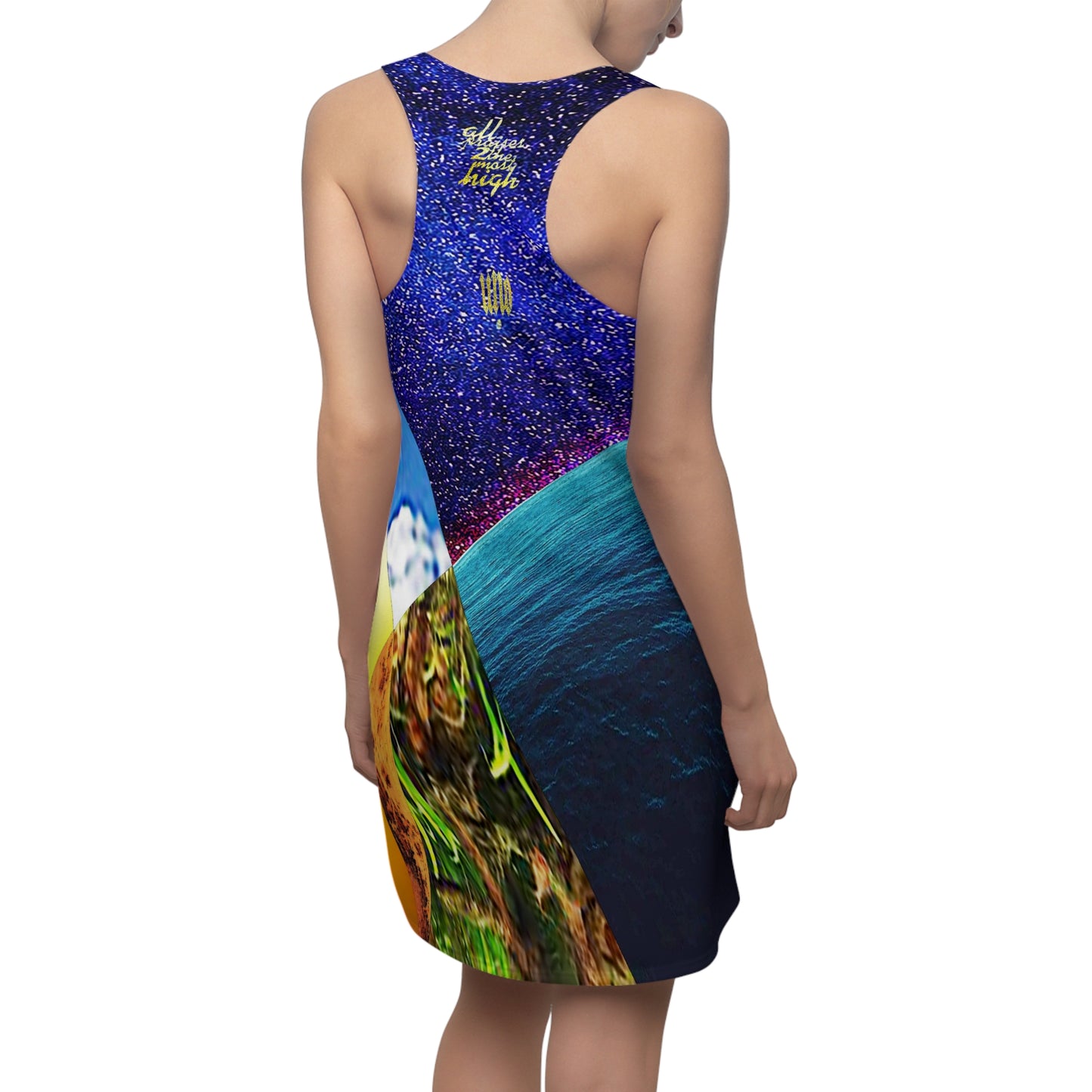 UNO ALLPRAISES II Women's Cut & Sew Racerback Dress