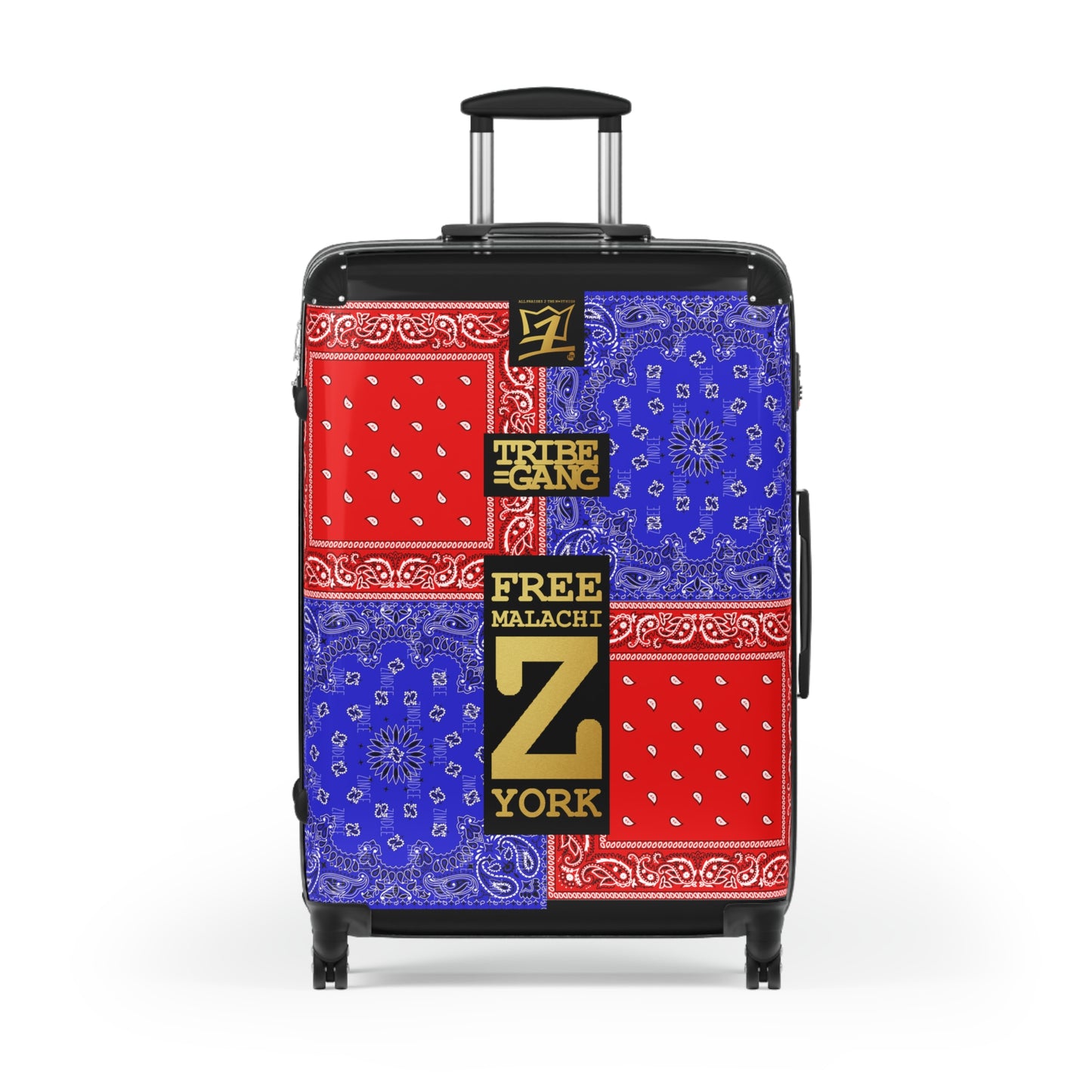 UNO ORGANIC TRIBE=GANG FREE DR.MALACHI Z. YORK Suitcase