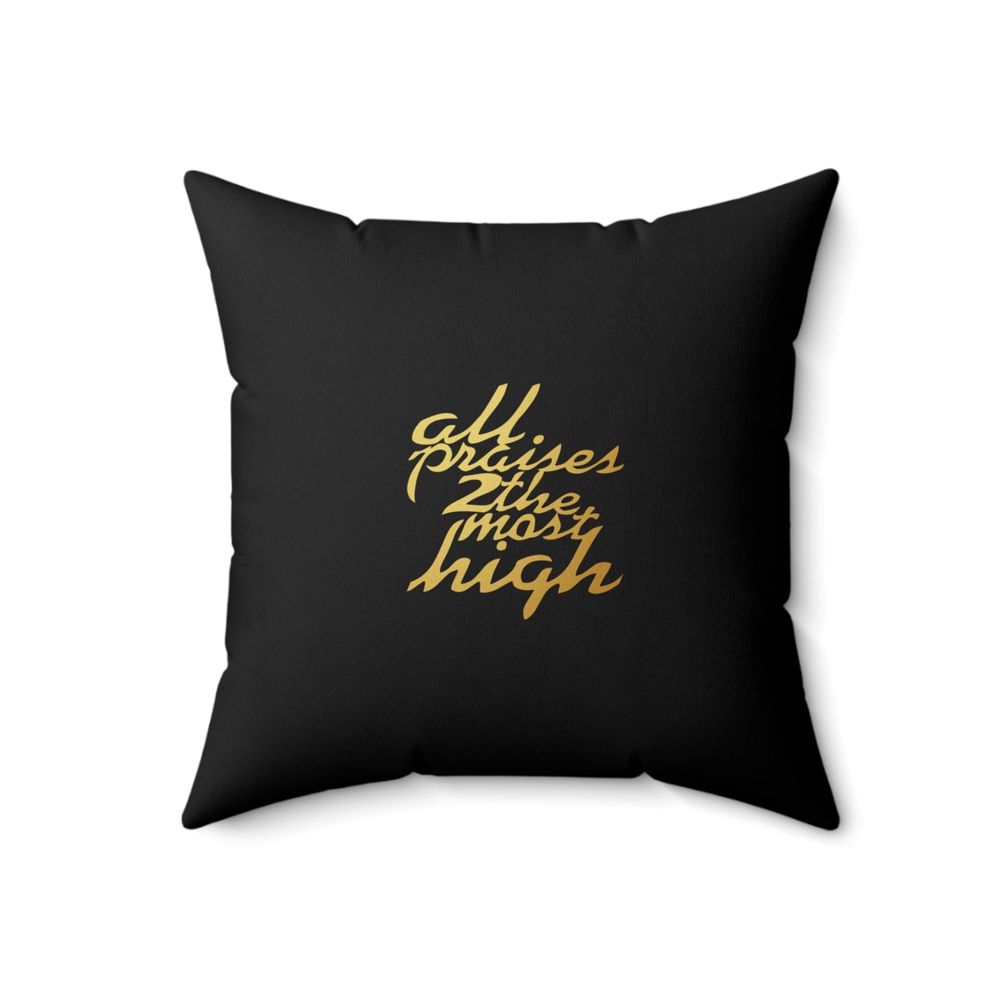 UNOBTCPOWER Faux Suede Square Pillow