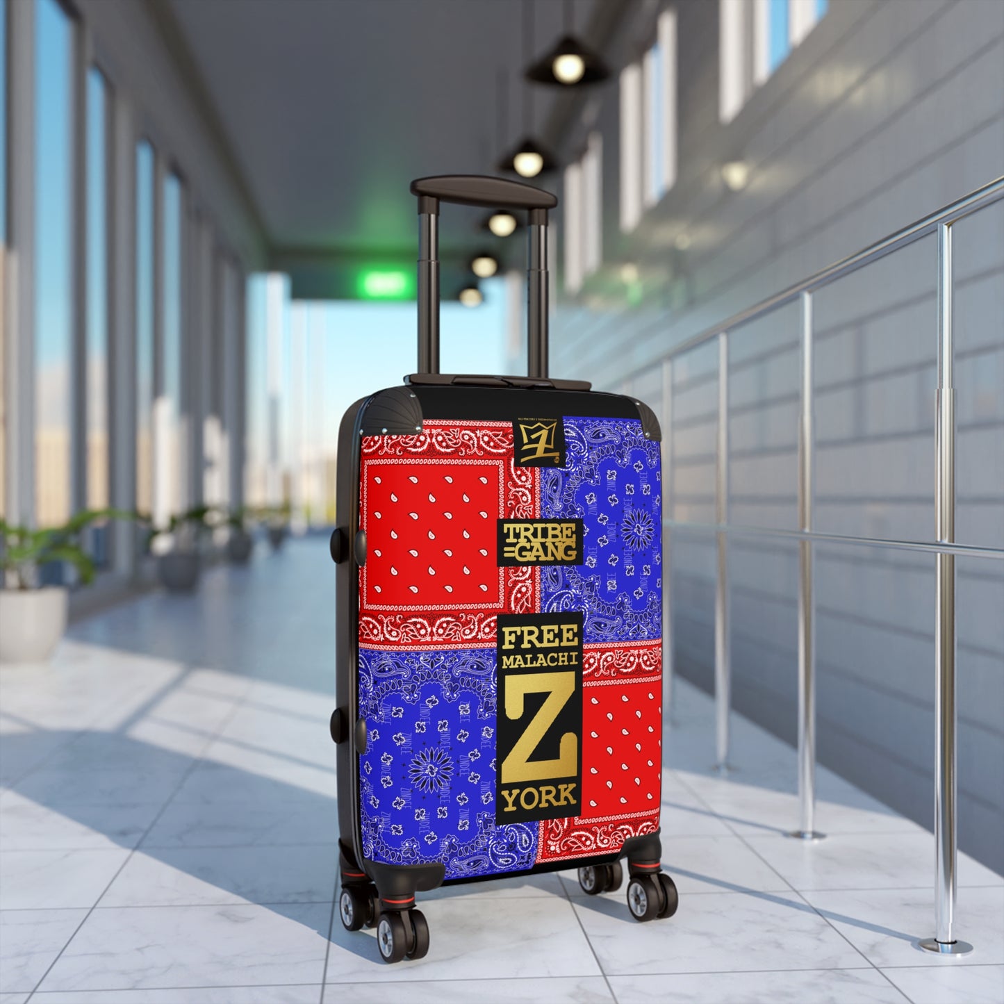 UNO ORGANIC TRIBE=GANG FREE DR.MALACHI Z. YORK Suitcase