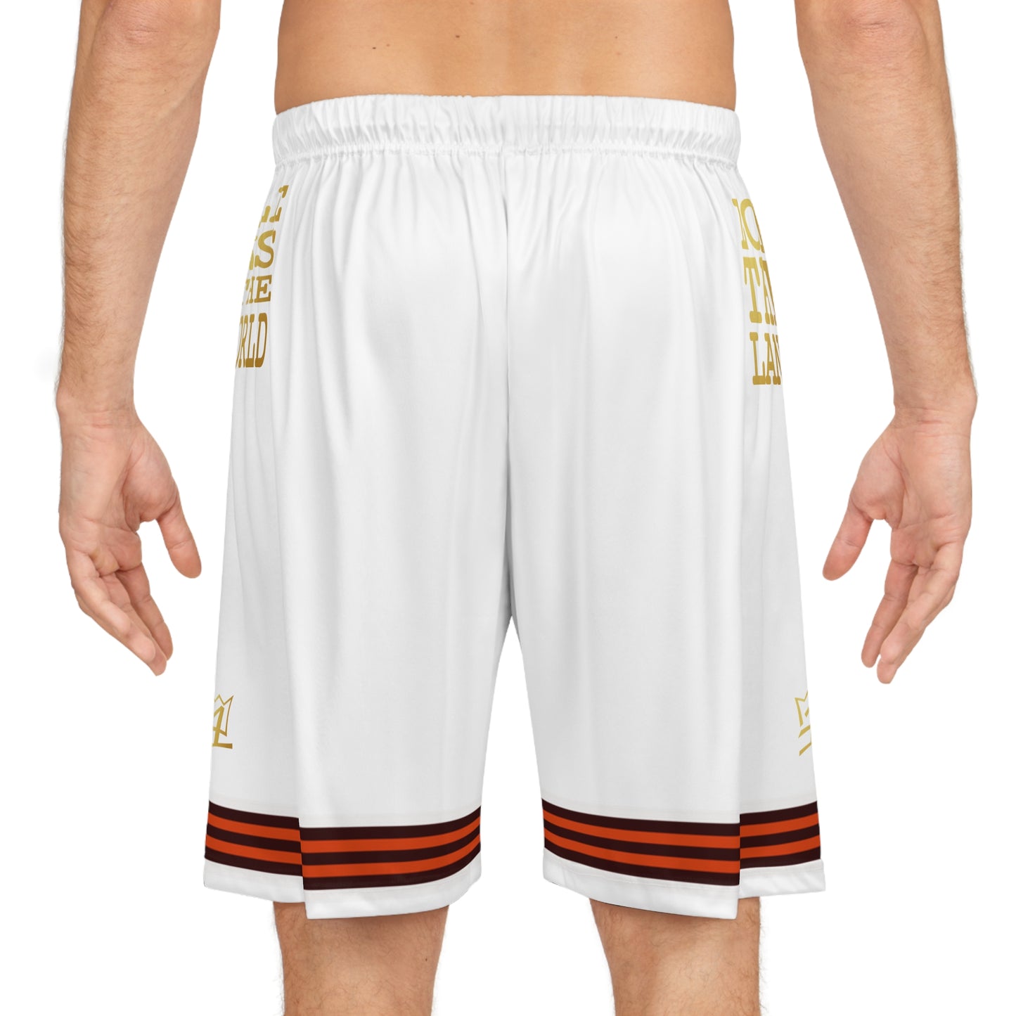 UNO LOVETHELAND Basketball Shorts (AOP)