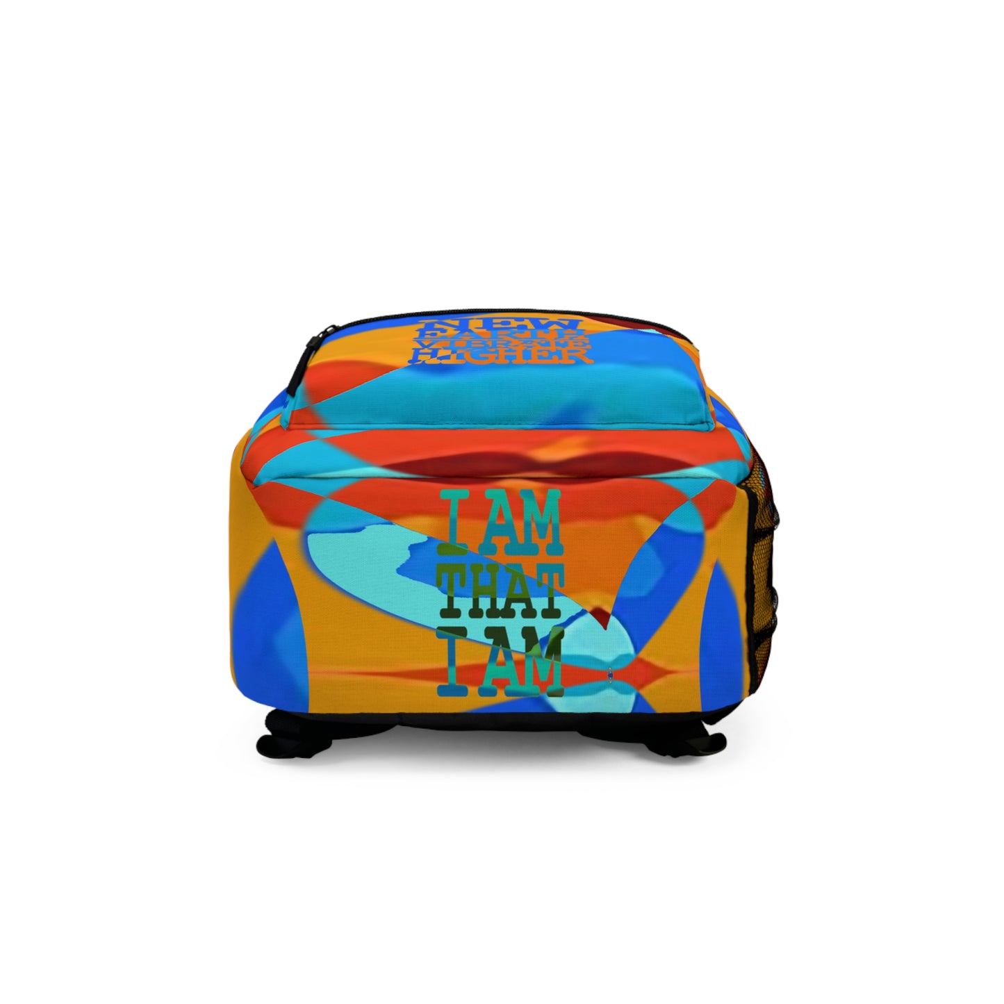 UNO ABSTRACT I AM THAT I AM MERKABA Backpack