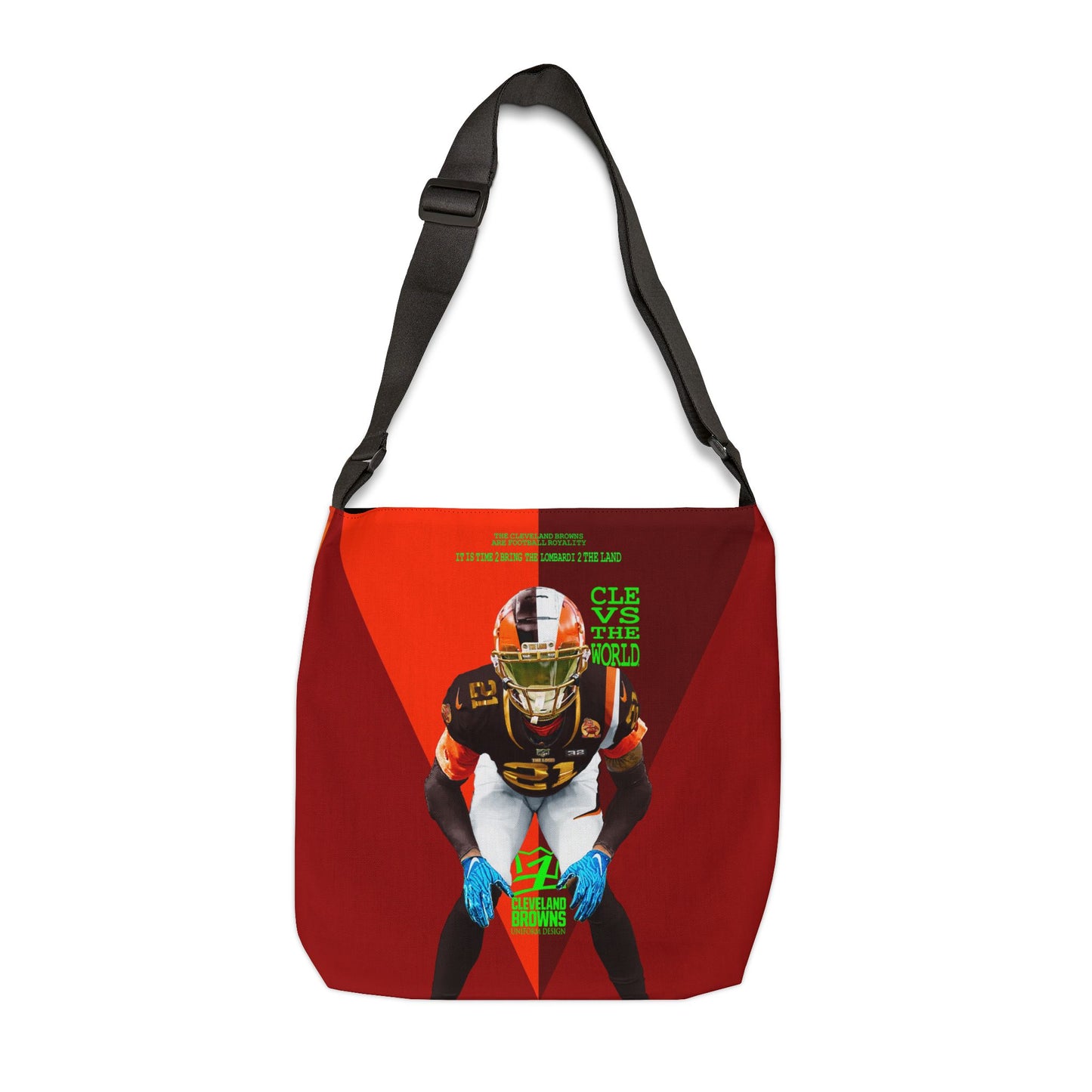UNO LOVETHELAND LOVEDABROWNS Adjustable Tote Bag (AOP)