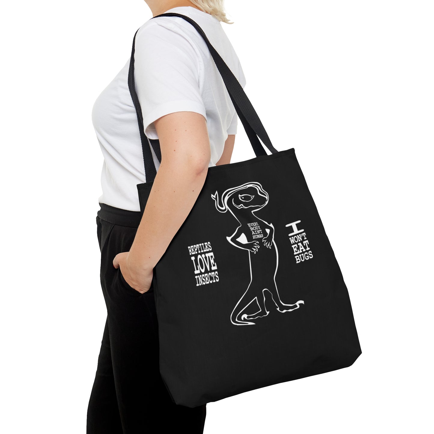 UNO 2THEREPUBLIC EVERYBODY AIN'T HUMAN Tote Bag (AOP)
