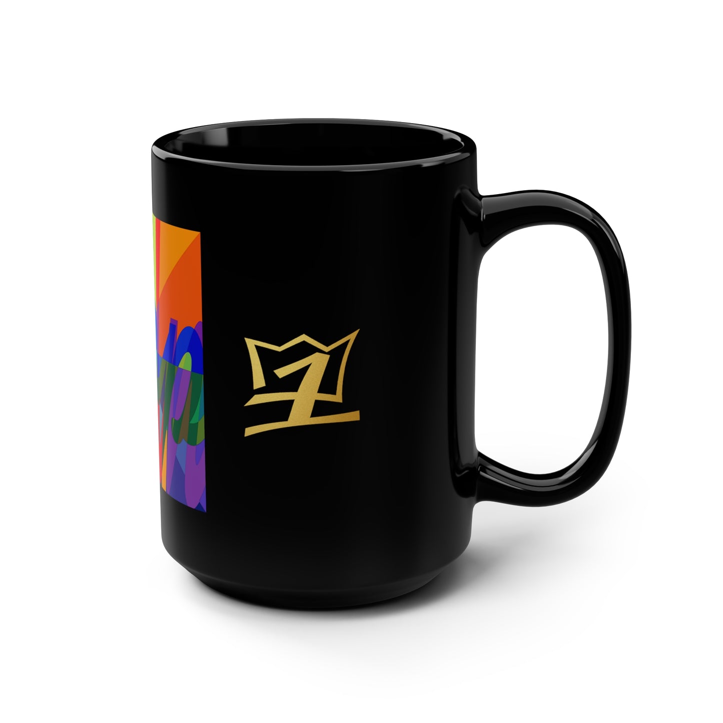 UNO STOPKILL'N UNOWORD Black Mug, 15oz