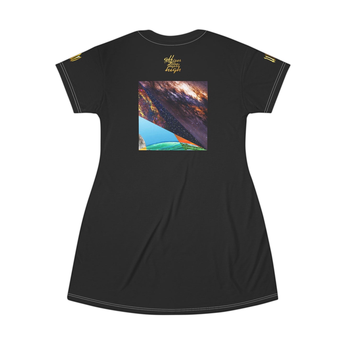 UNO ALLPRAISES IV All Over Print T-Shirt Dress