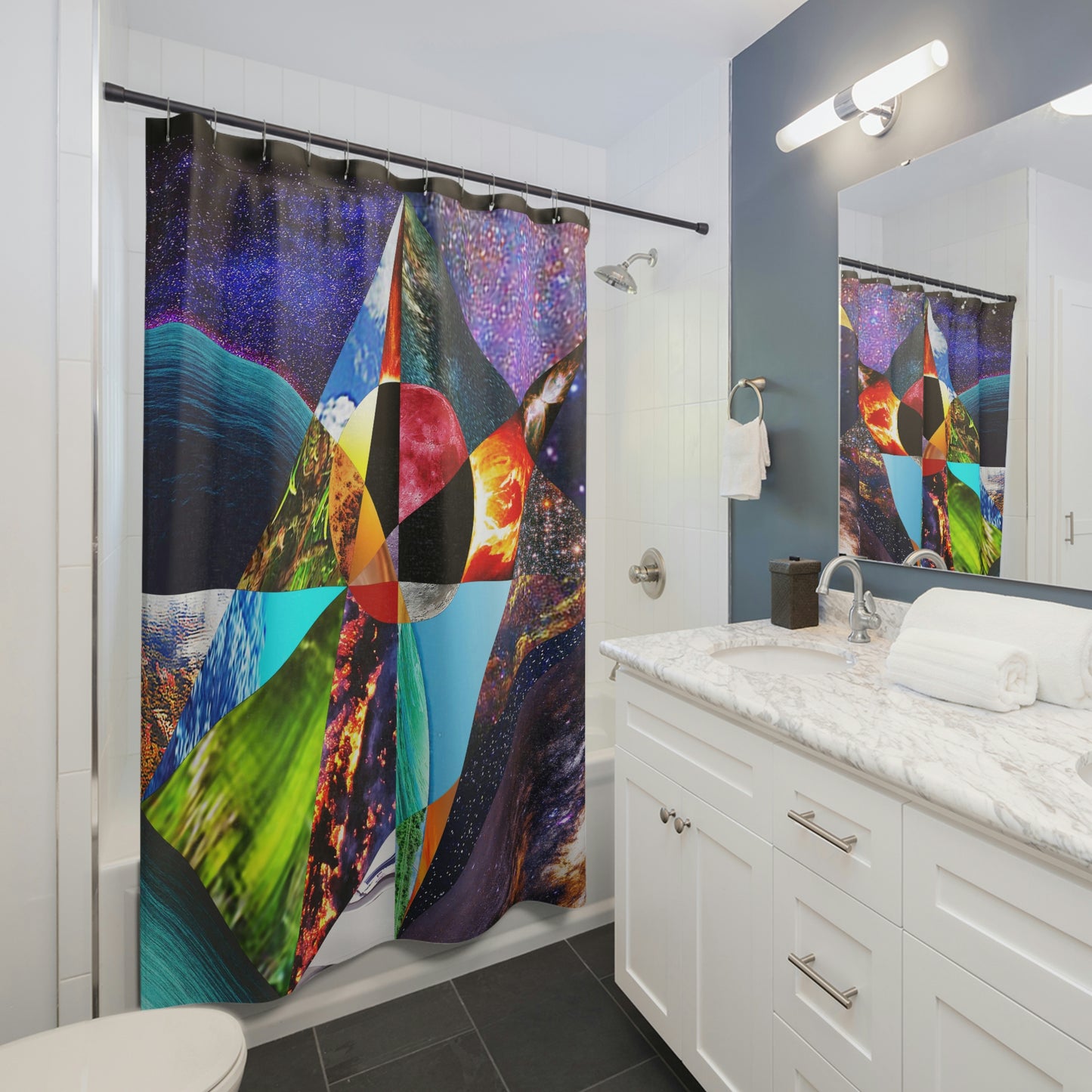 UNO ALLPRAISES I Shower Curtains